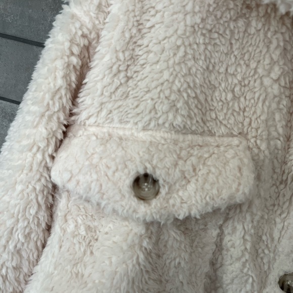 Thread & Supply Crop Fleece Shirt Jacket - Picture 3 of 5